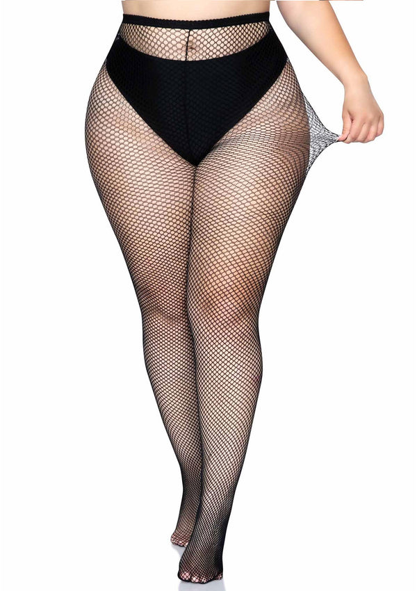 Tights Fishnet Plus