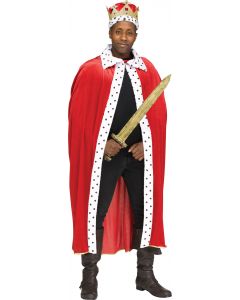 Fun World 90923 King Robe & Crown - Adult