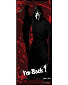 Fun World 91953GF Ghost Face® Door Cover