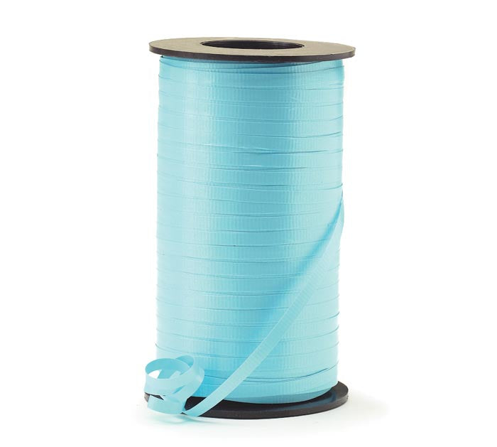 3/16" Crimped Robins Egg Blue Curling Ribbon - 550 yd