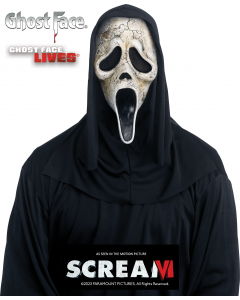 Fun World 93559 Ghost Face® Aged Mask - As Seen in the Motion Picture SCREAM VI