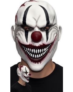 Fun World 93823 Carnival Fiend Clown Mask