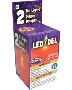 Fun World 94635B LED Tea Lights Box