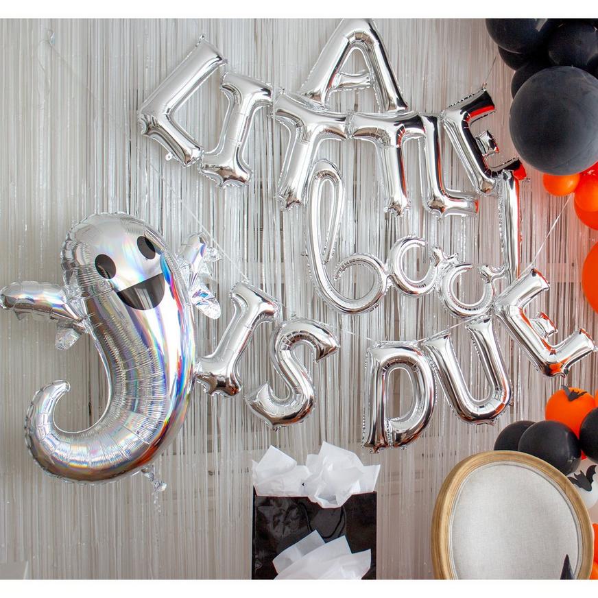 Iridescent Ghost Foil Balloon - 25 x 28 in.