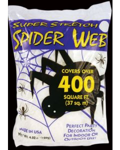 Fun World 9534 Super Stretch™ White Spider Web