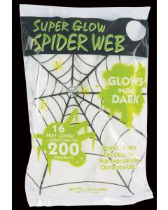 Fun World 9558 Super Glow™ Spider Web
