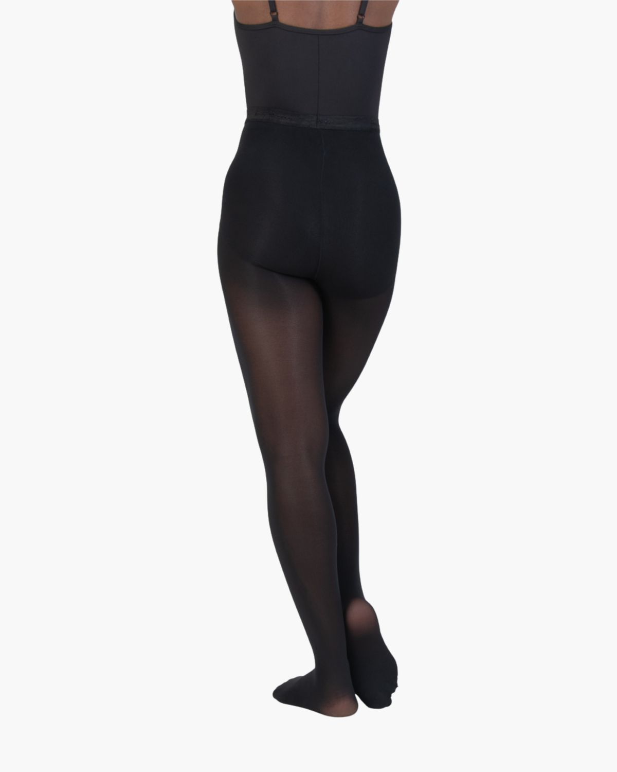 Footed - Black