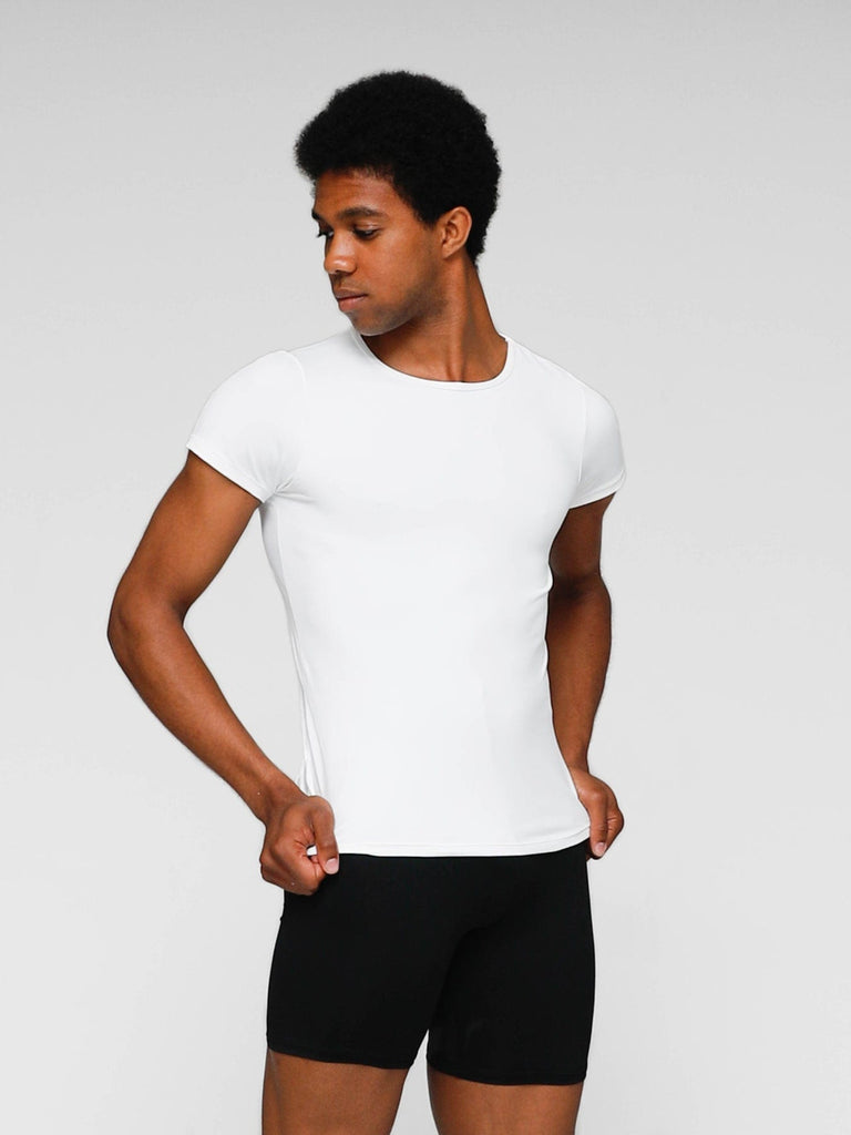 Short Sleeve Pullover - White