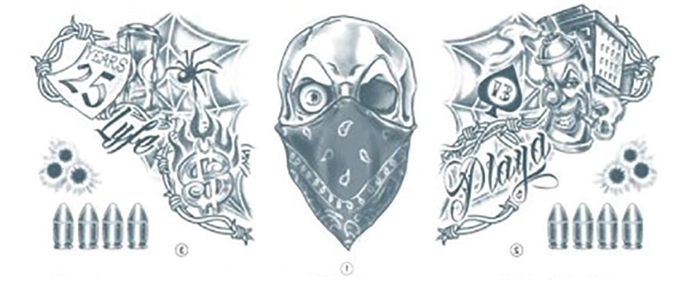 Vandal Neck Tattoo