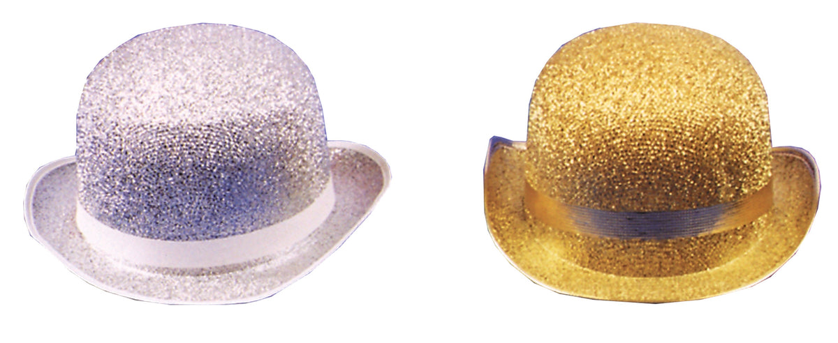 Gold Lame Derby Hat