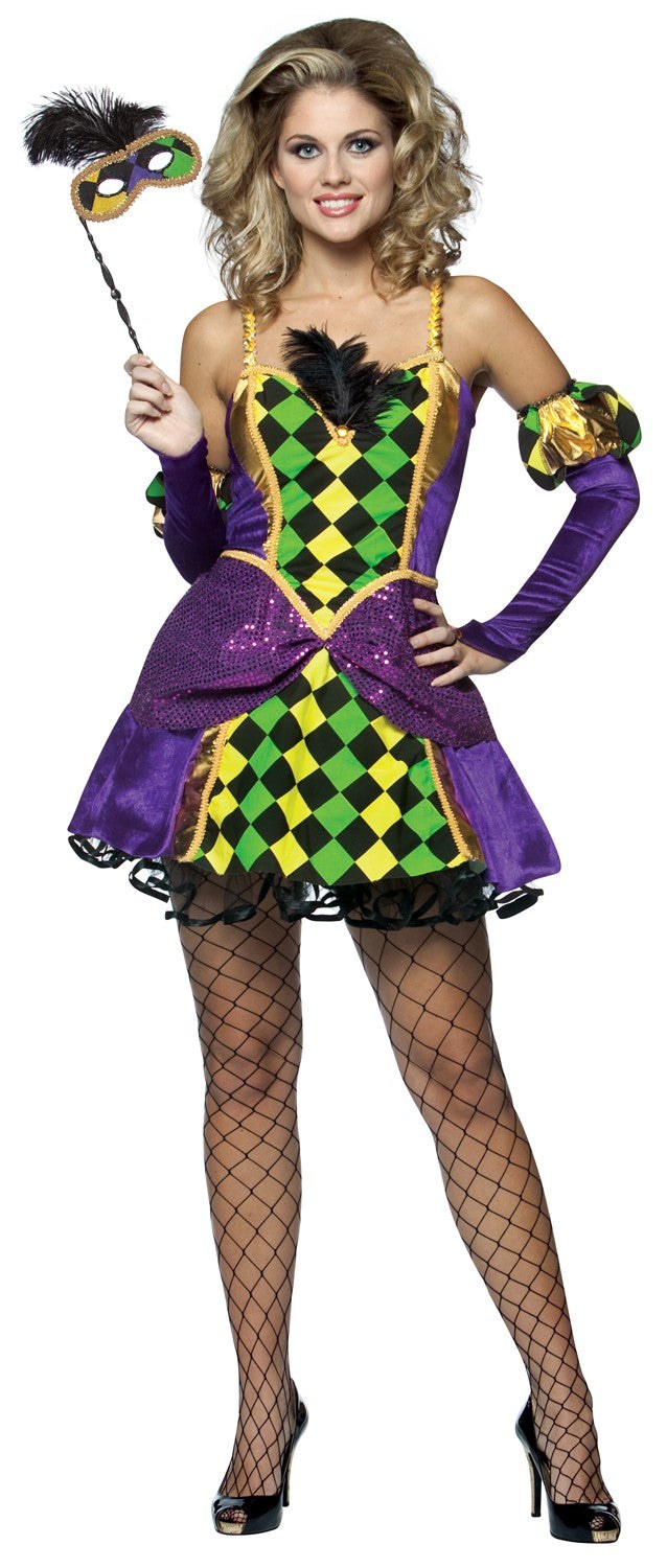Mardi Gras Queen Adult Costume