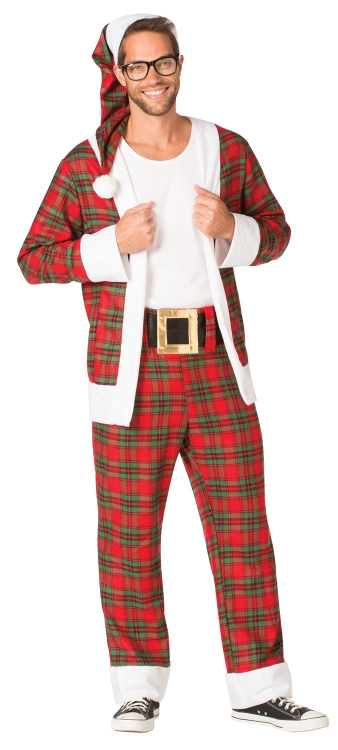 Hipster Mr. Claus Adult Costume