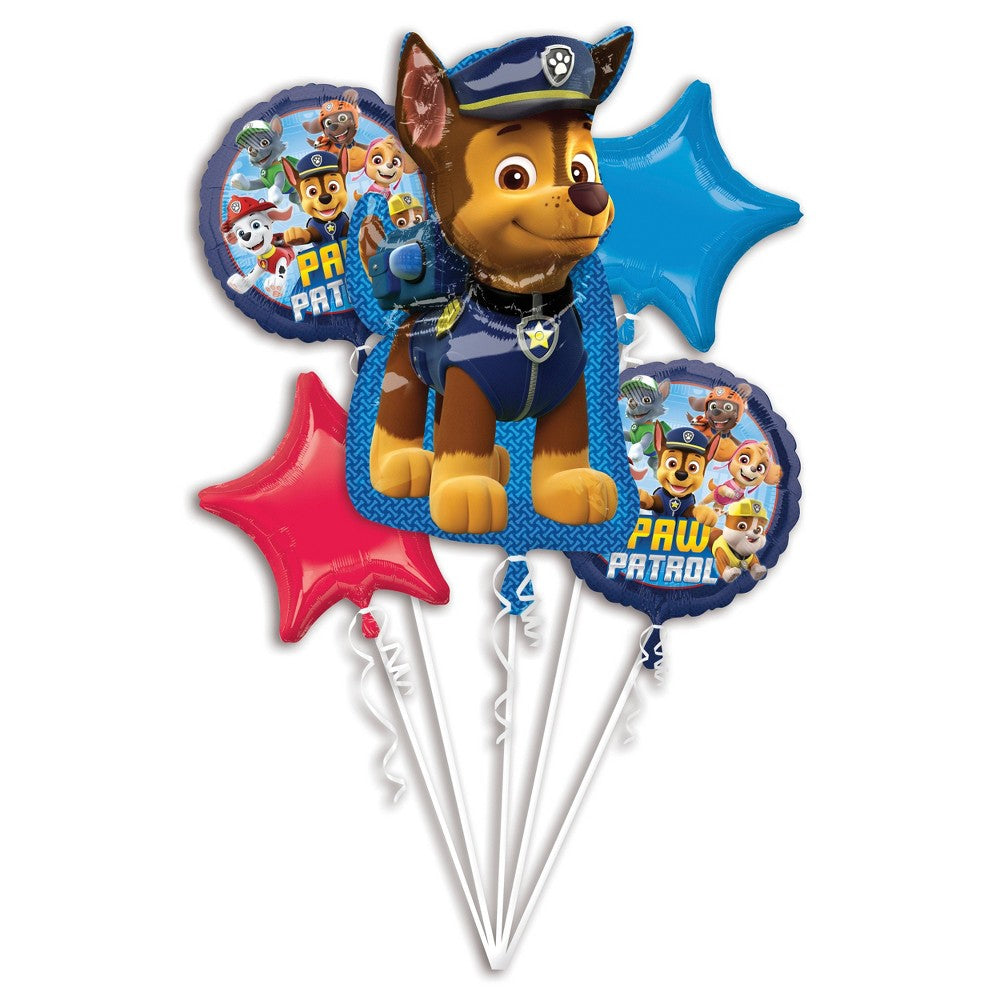 PAW Patrol Balloon Bouquet - 5 Pieces