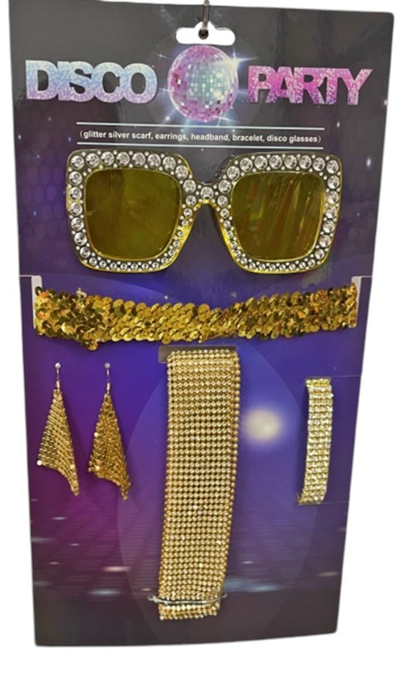 Gold Glam Disco Kit
