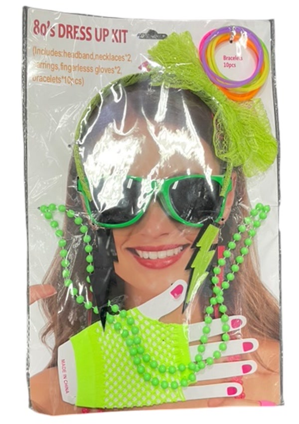 Green Neon 80s Kit