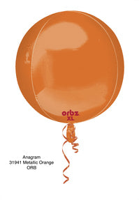 16" Orbz® Balloon - Orange