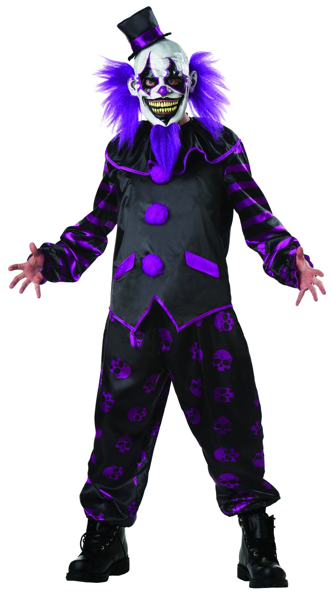 Bearded Clown Adult Costume