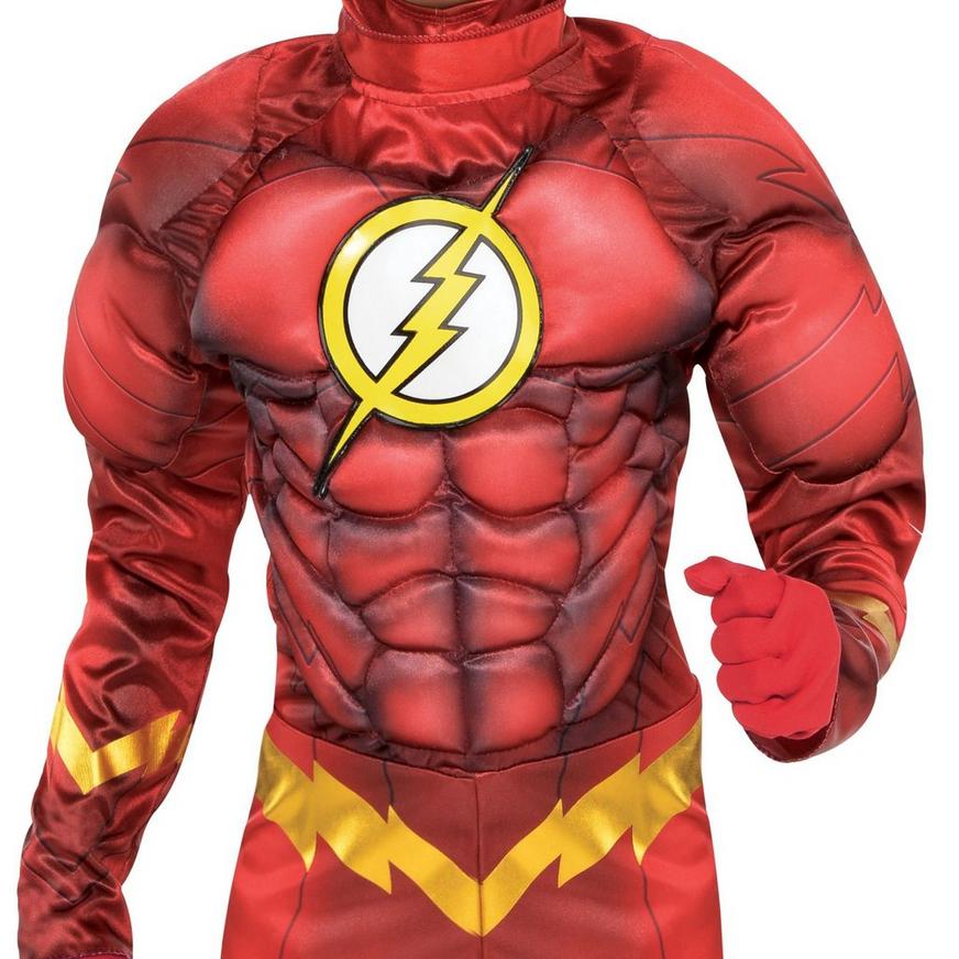 The Flash Muscle Costume - Child Large