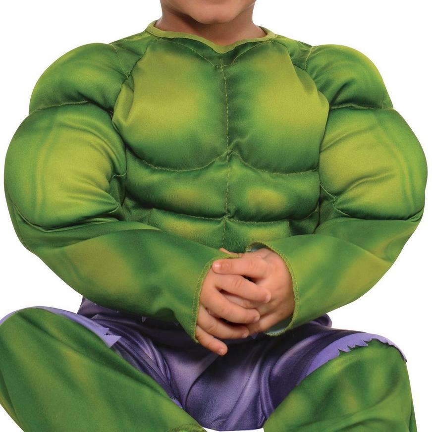 Hulk Muscle Costume - Baby 6-12 Months