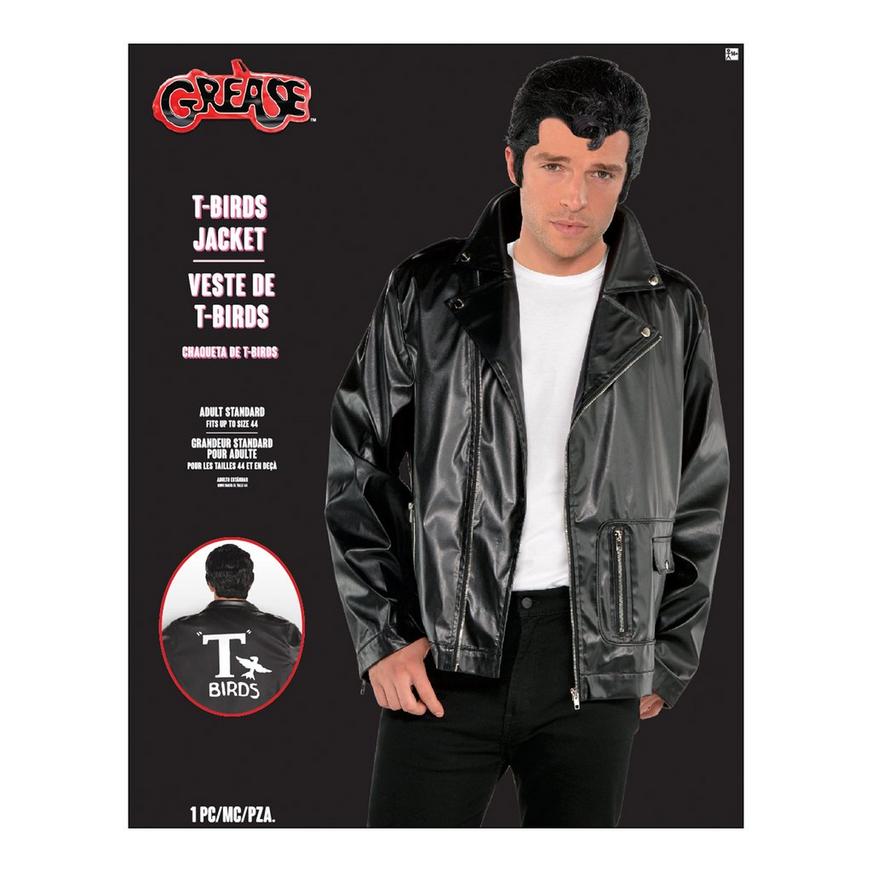 Adult T-Birds Jacket, Grease - Standard Size