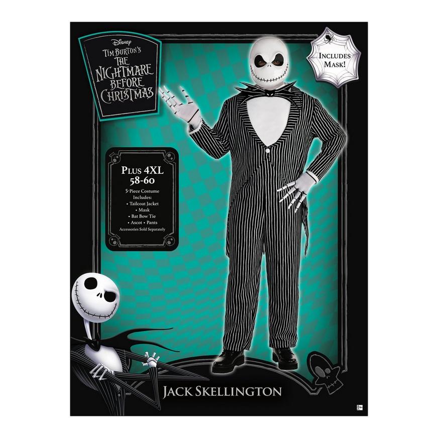 Jack Skellington Deluxe Costume - Men's Plus Size