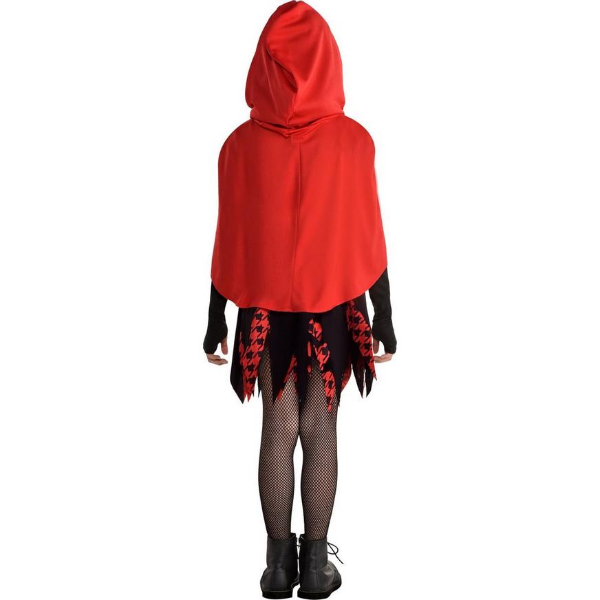 Rebel Red Riding Hood Costume - Child Large