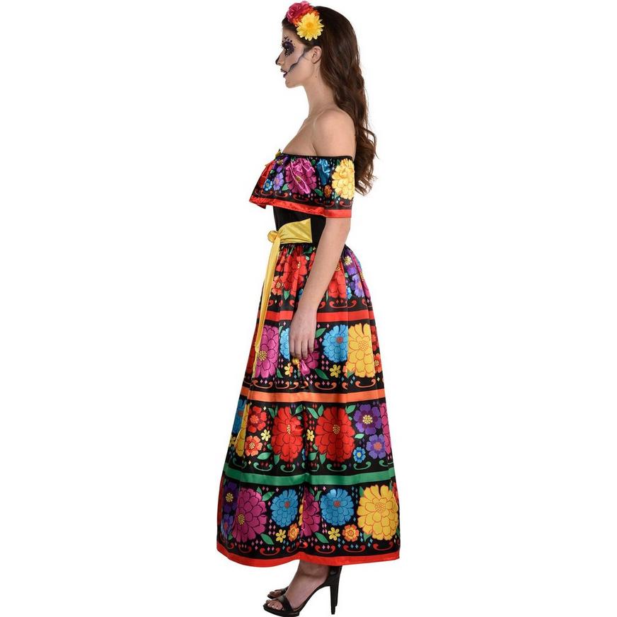 Sugar Skull Beauty Costume - Women's Large