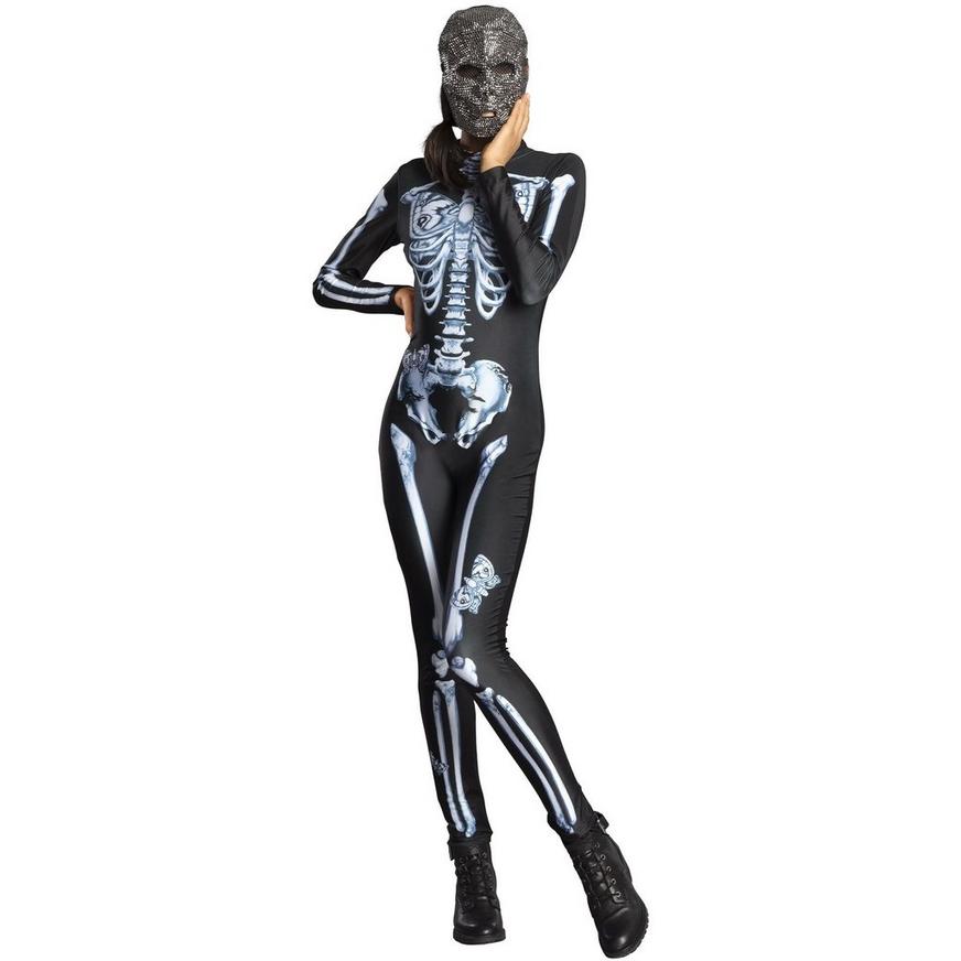 Skeleton Butterfly Catsuit - Women's S/M