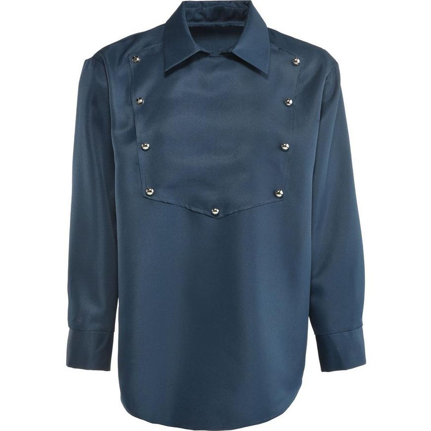 Navy Cowboy Shirt - Adult Standard Size