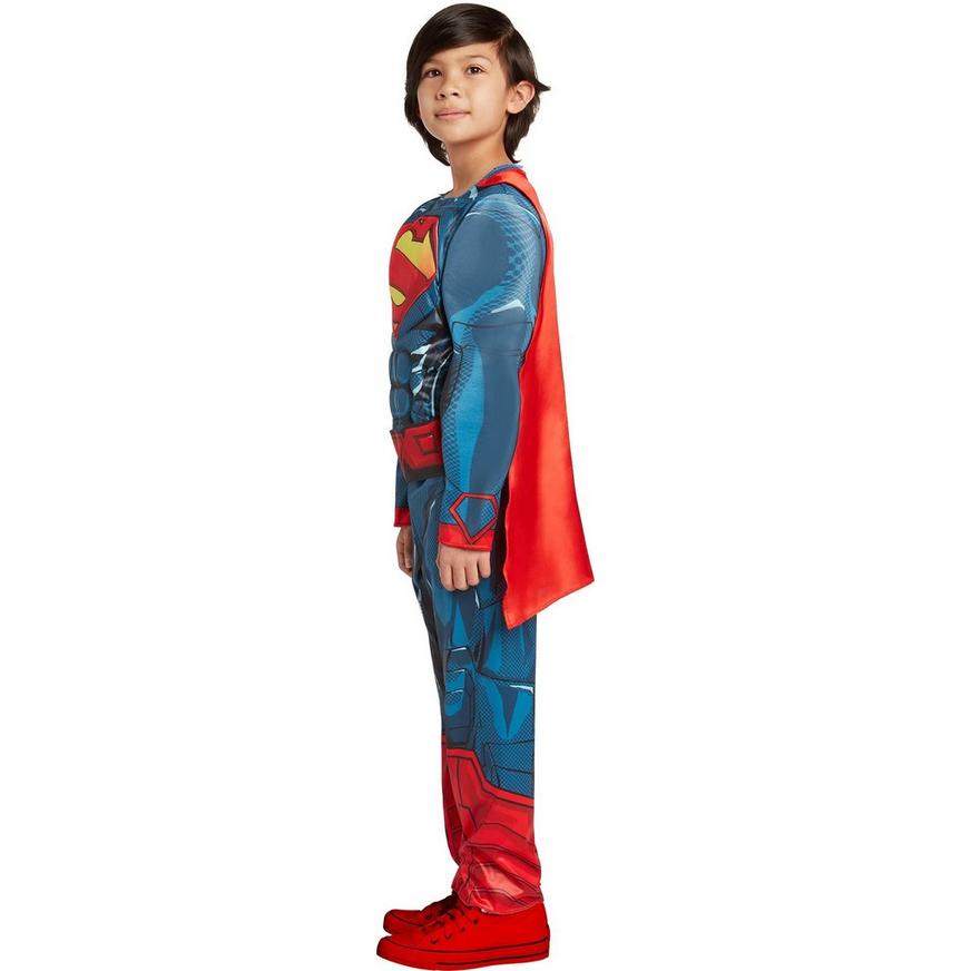 Superman Muscle Costume - Child Large (12-14)