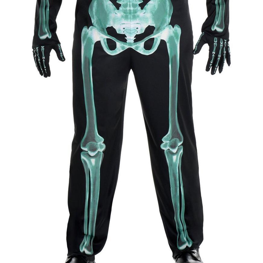 Glow-in-the-Dark Skeleton Costume - Adult Standard