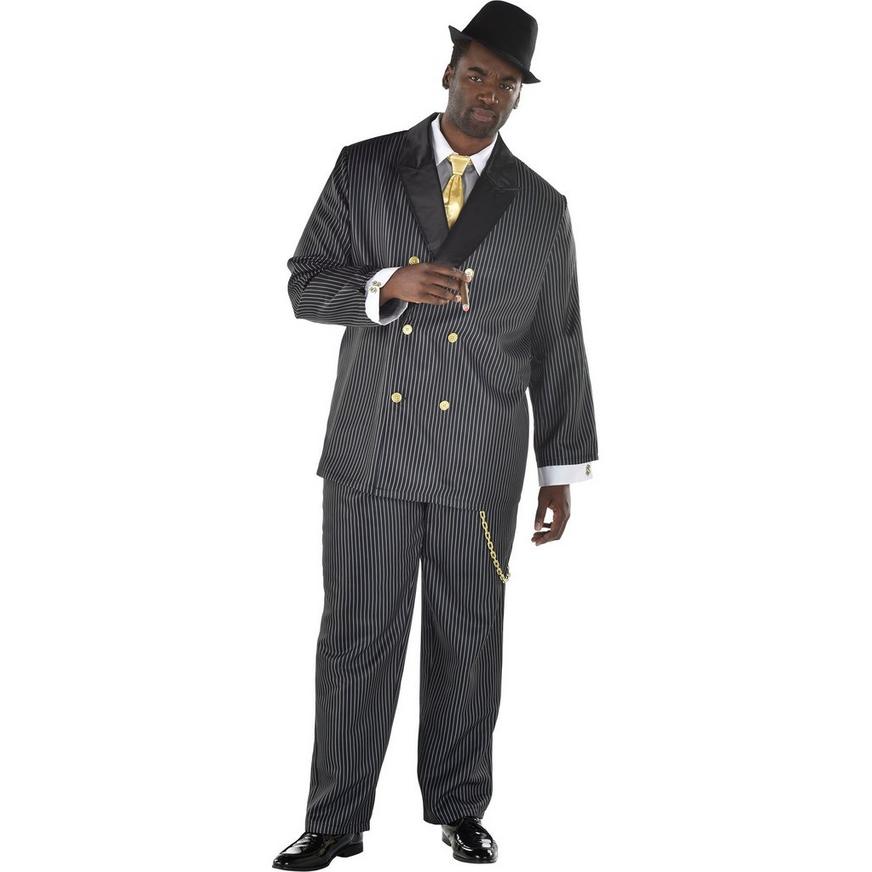 Head Honcho 20s Gangster Costume - Adult Plus Size