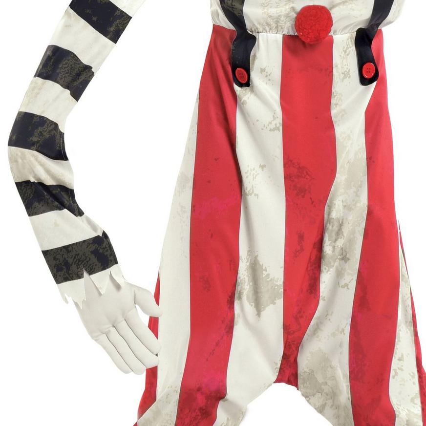 Creepy Long-Arm Clown Illusion Costume - Child Large
