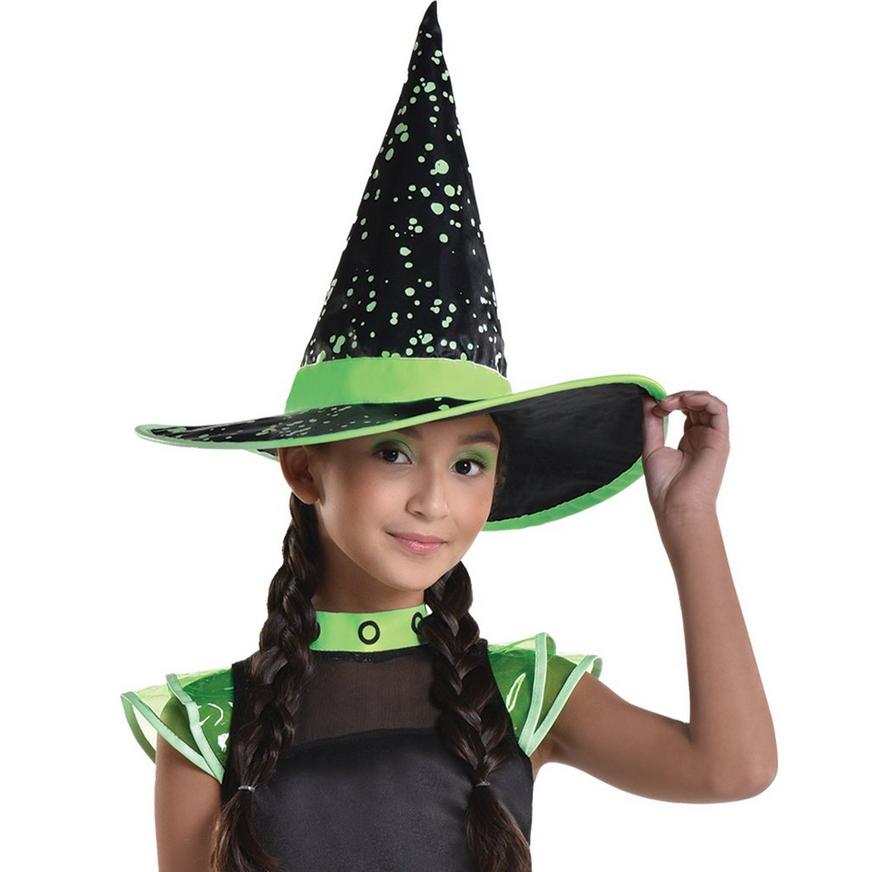 Child Midnight Witch Glow-in-the-Dark Costume - Medium (8-10)