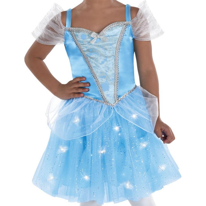 Kids' Light-Up Cinderella Costume - Child Medium