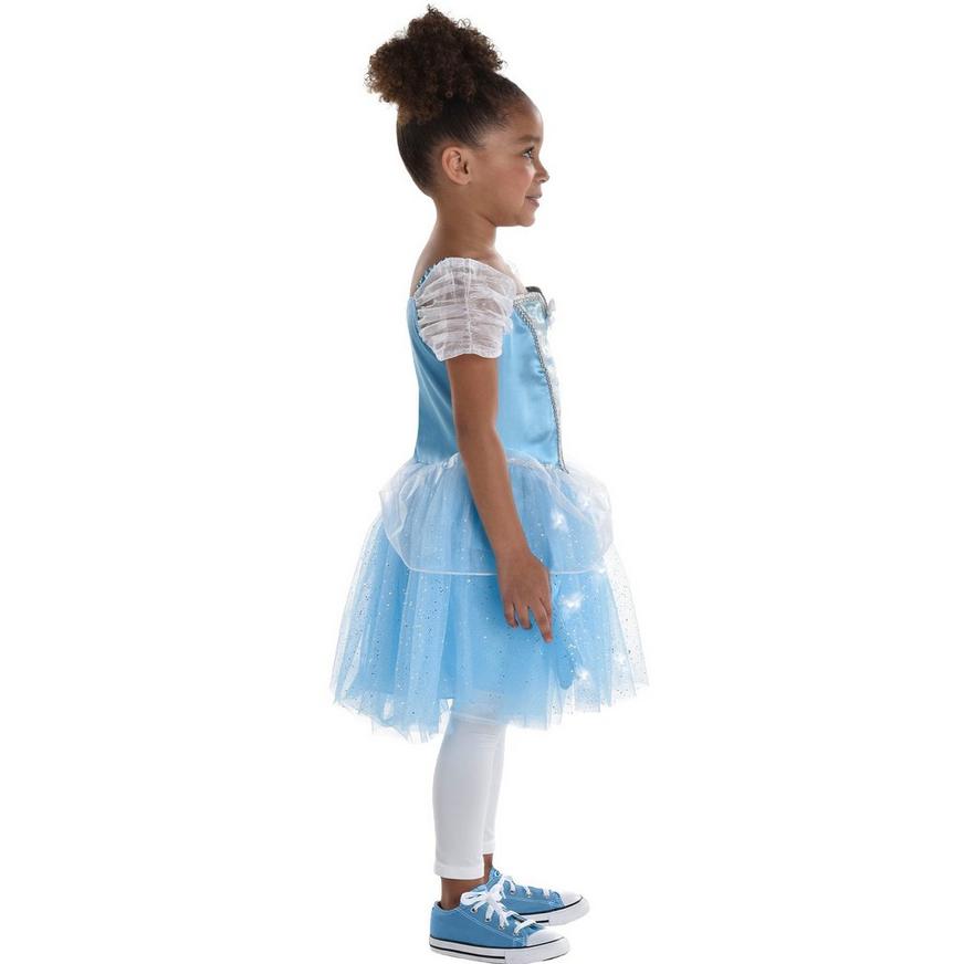 Kids' Light-Up Cinderella Costume - Child Medium