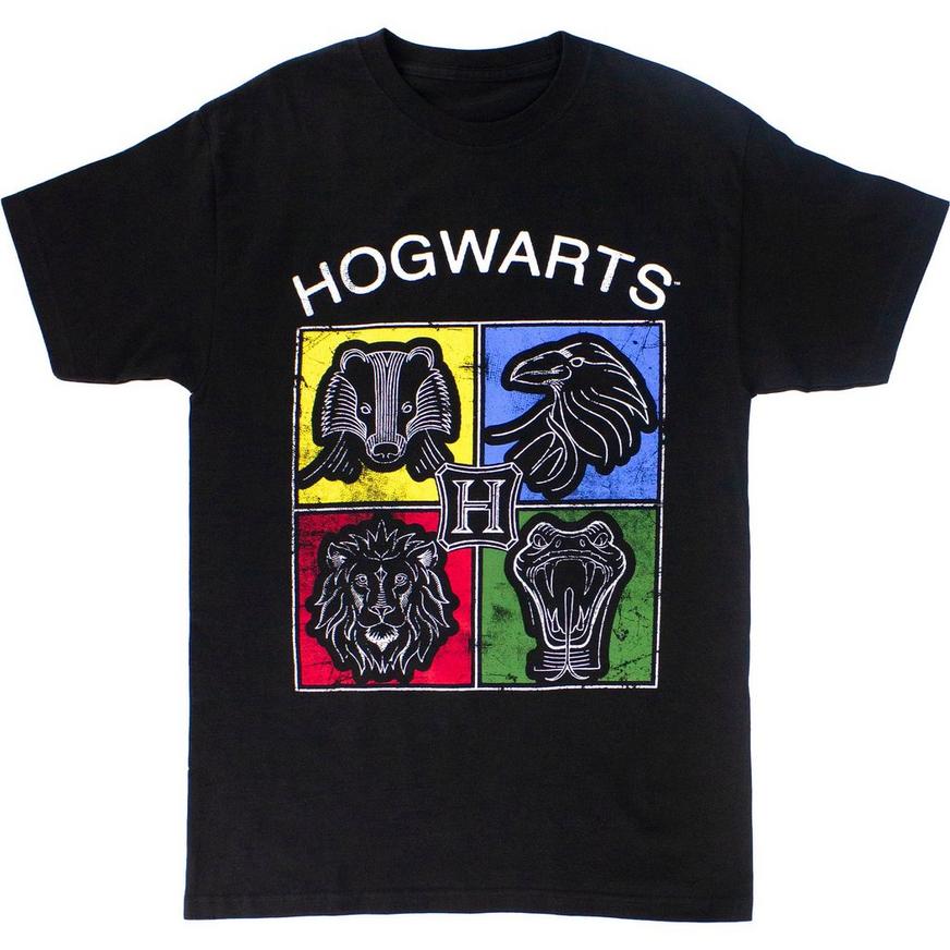 Hogwarts Houses T-Shirt - Adult Medium