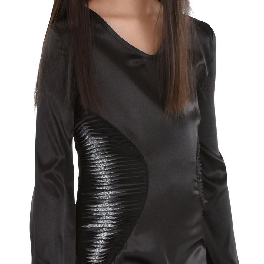 Child Morticia Addams Costume, Wednesday - Medium (8-10)