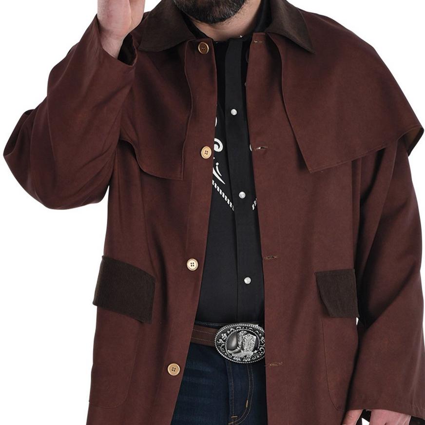 Western Cowboy Duster - Men's Plus Size