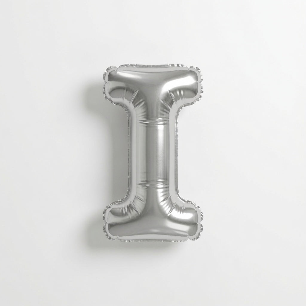 Mini Silver Letter I