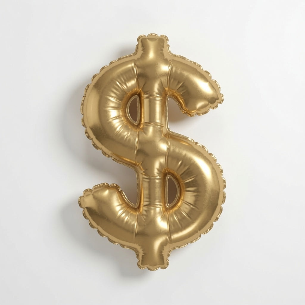 979 GLD SS FL BLLN SYMBOL $