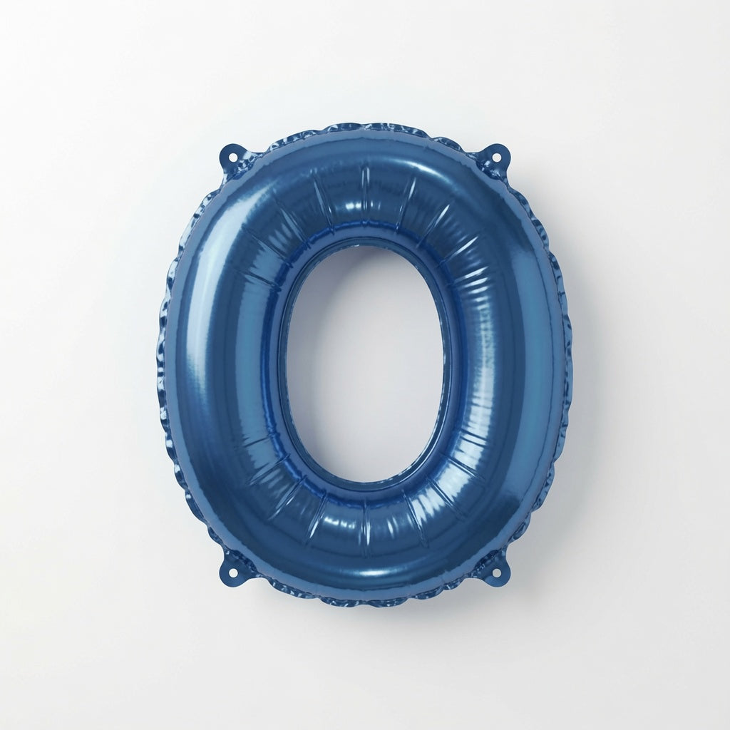 872 Blue Letter O