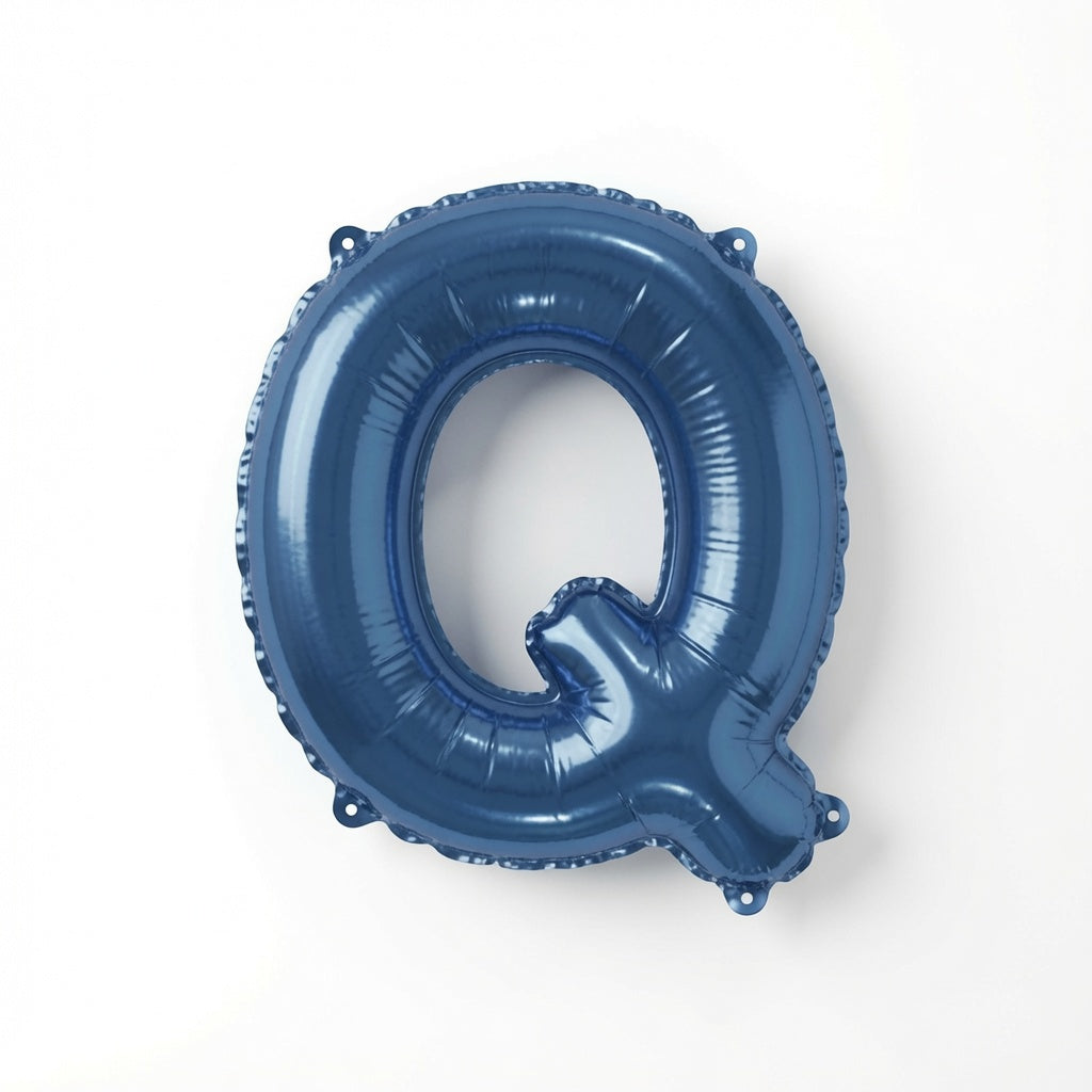 877 Blue Letter Q