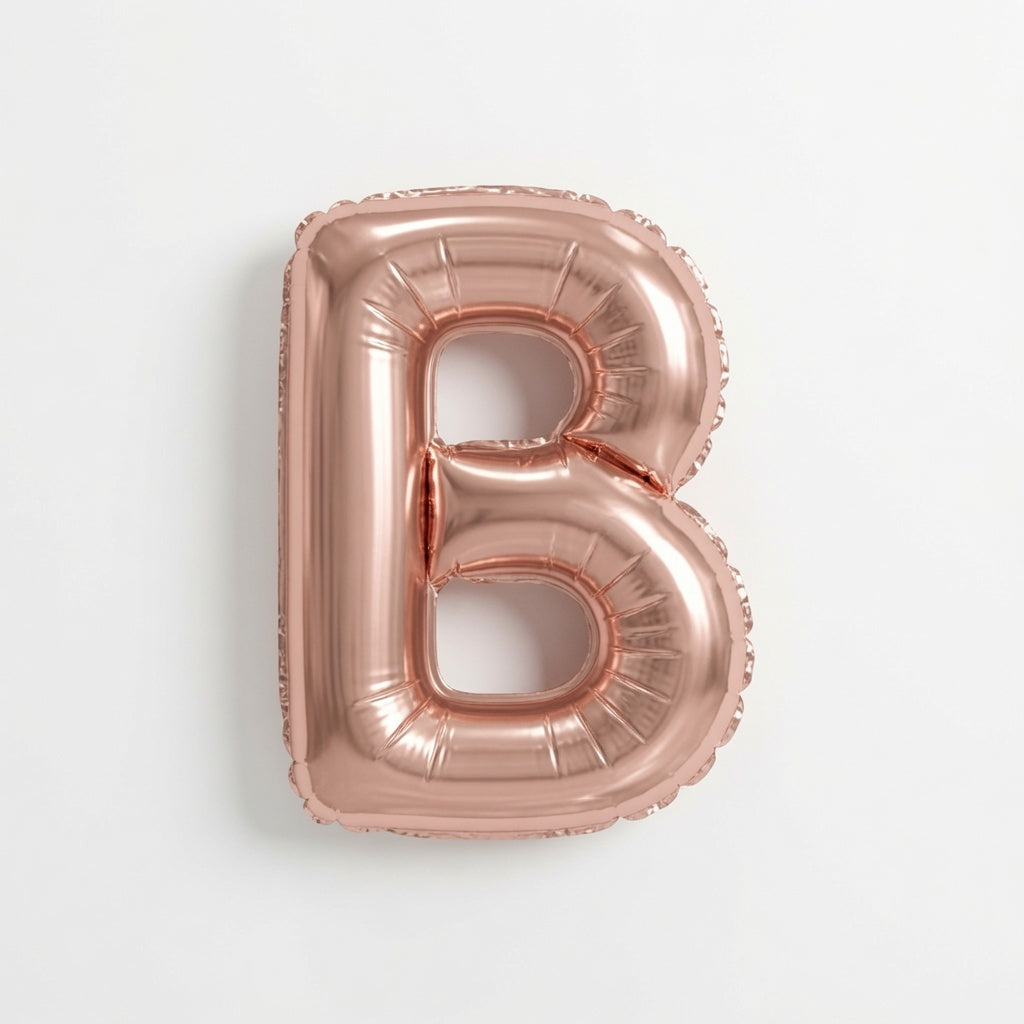 MINI ROSE GLD A/F BLLN LTR B