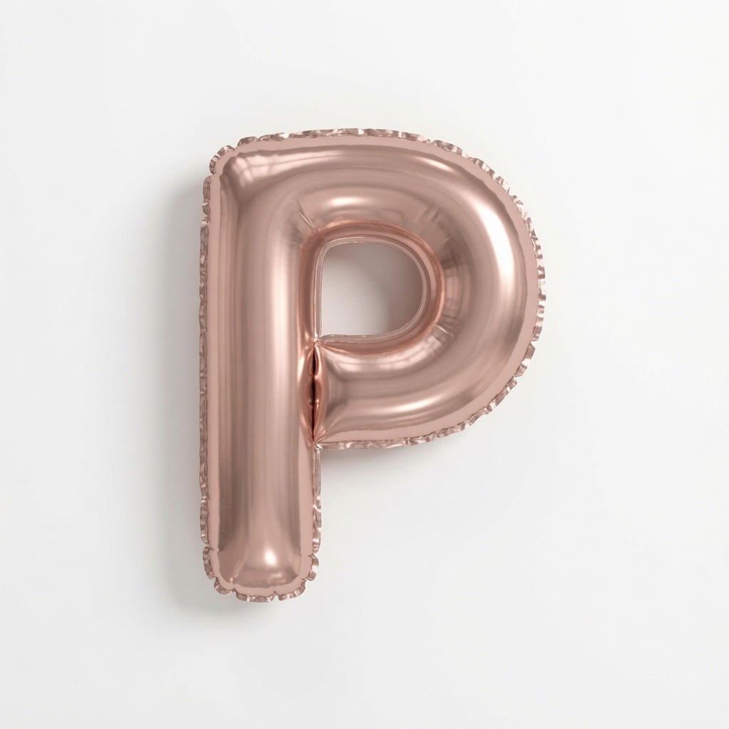 MINI ROSE GLD A/F BLLN LTR P