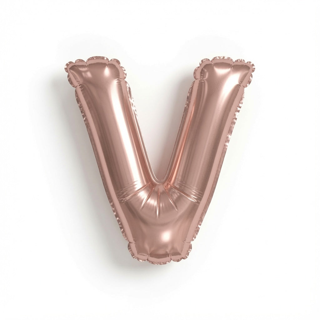 MINI ROSE GLD A/F BLLN LTR V