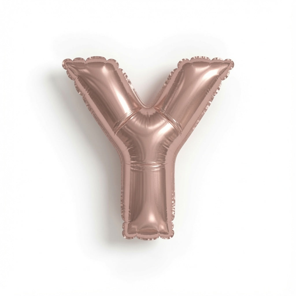 MINI ROSE GLD A/F BLLN LTR Y