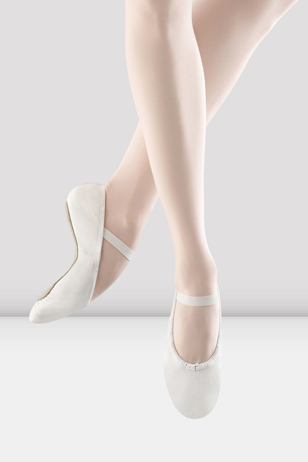 Dansoft Full Sole Ballet Shoe - White