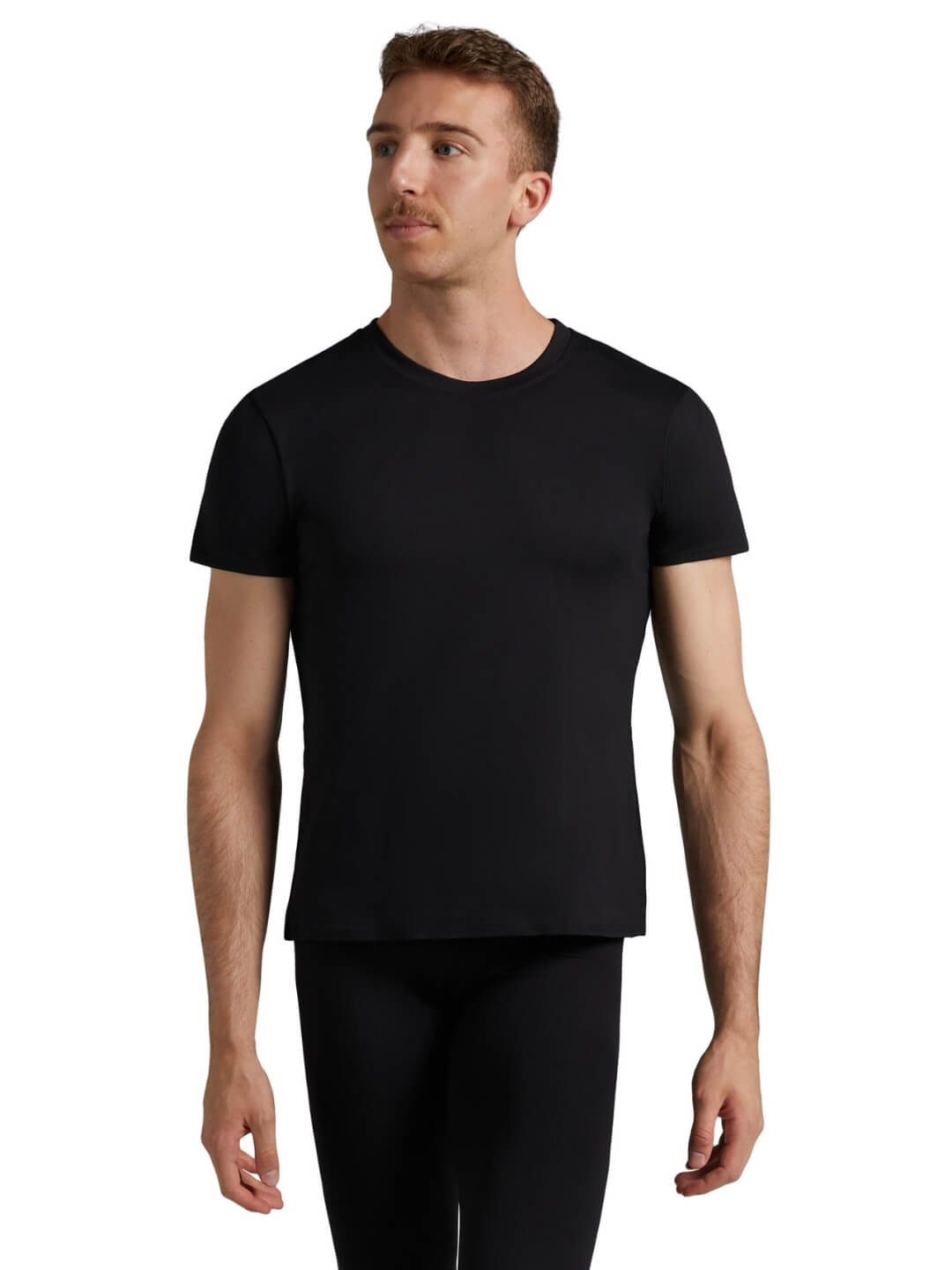 Mens Crew Neck Tee - Black