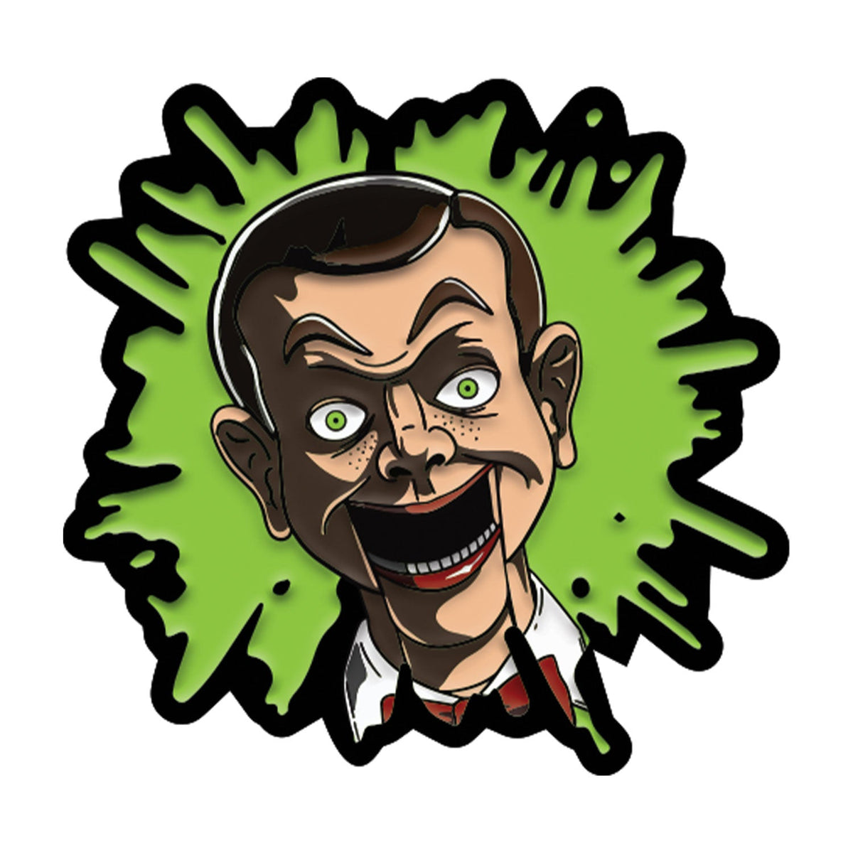 Trick or Treat Studios SFSP124 Goosebumps - Slappy Enamel Pin